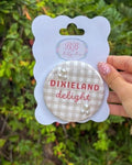 Dixieland Delight pearl - University of Alabama inspired button