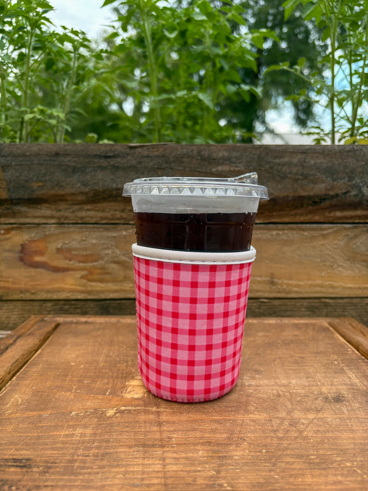 The Gingham Girl Cup Sleeve