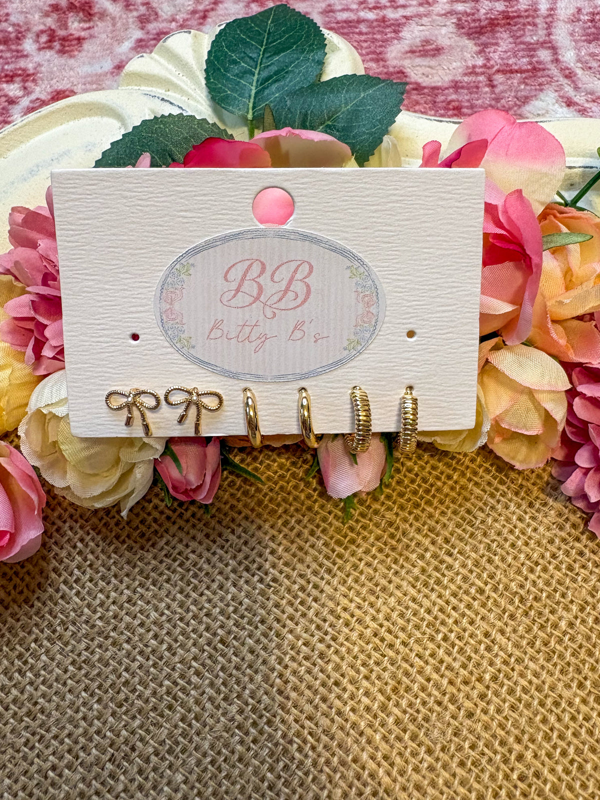 The Golden Girl Earring Set