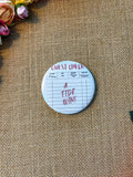 A Tide Win - University of Alabama Inspired Button