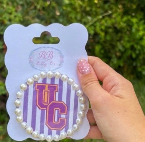UC pearl edge - Union County inspired button