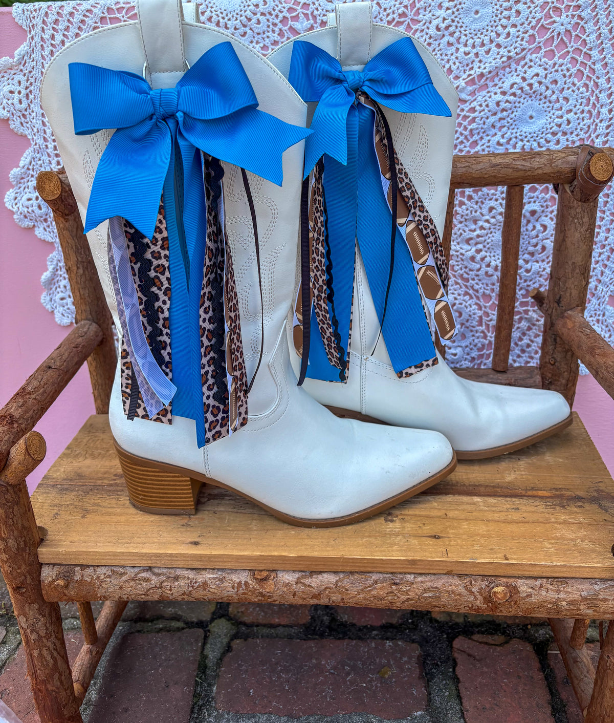 The Duval Darling Set - Jaguars inspired boot bows